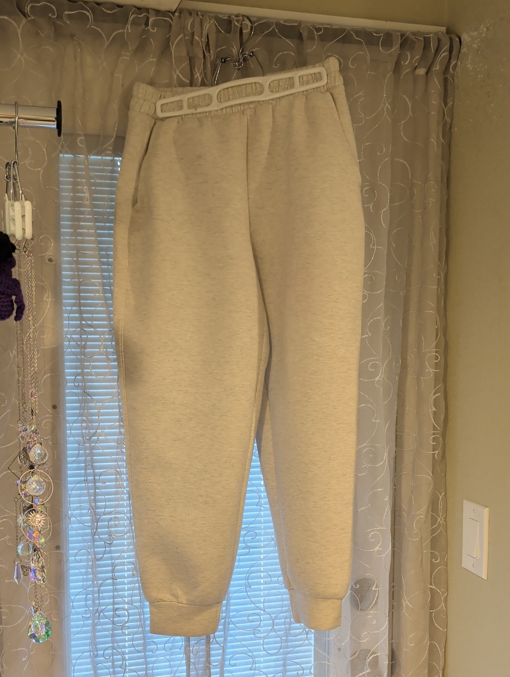 Old Navy Cream Jogger Track Pants